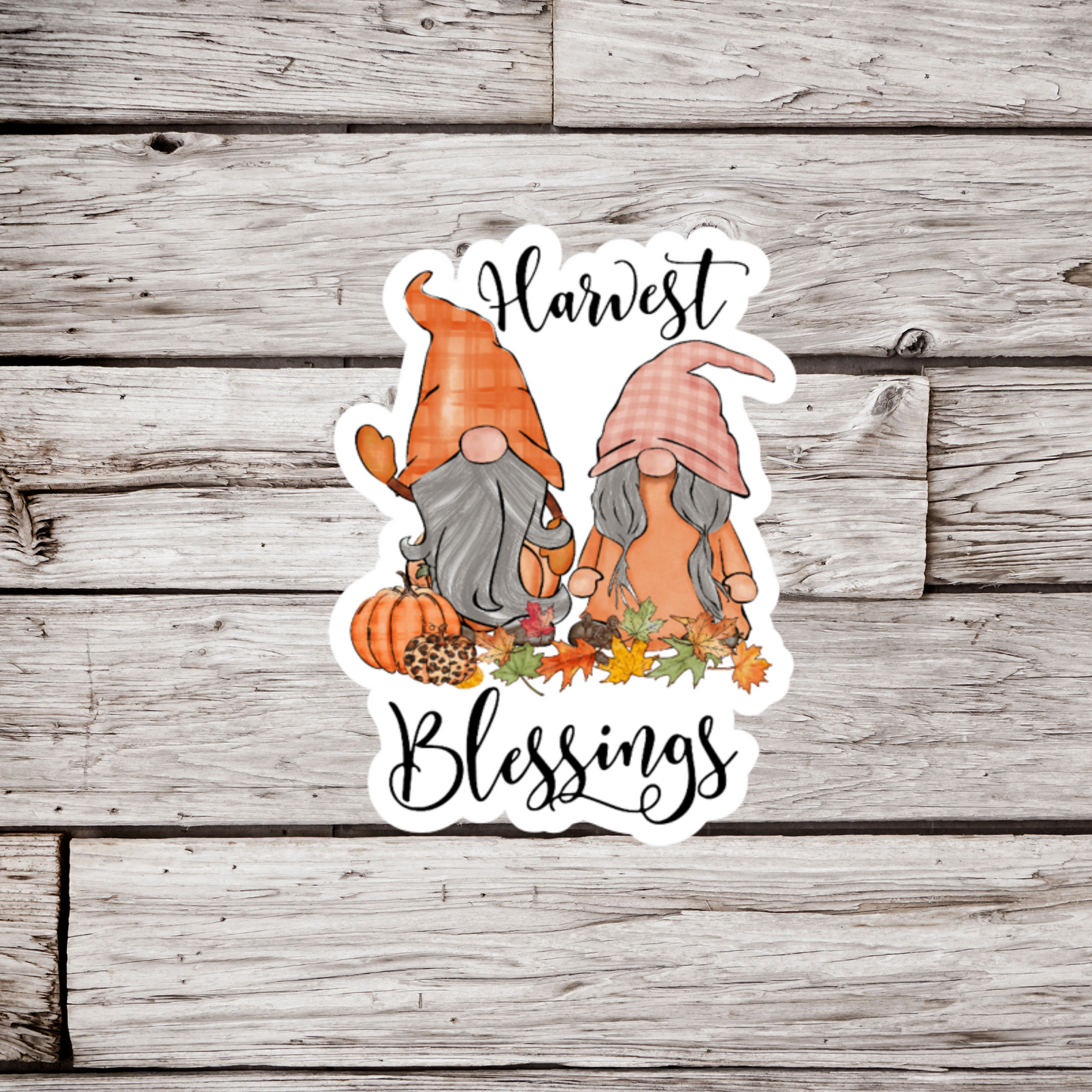 Harvest Blessings Sticker