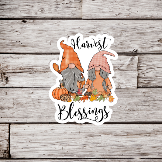 Harvest Blessings Sticker