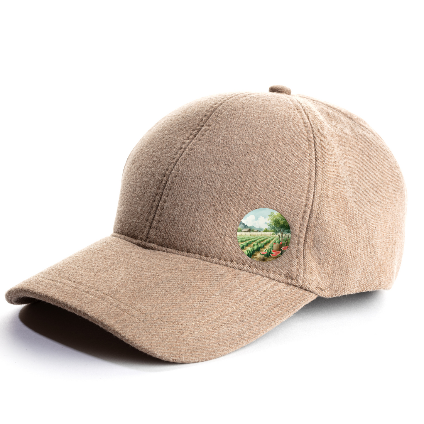 Watermelon Patch 1 Pin Back Button, Magnet
