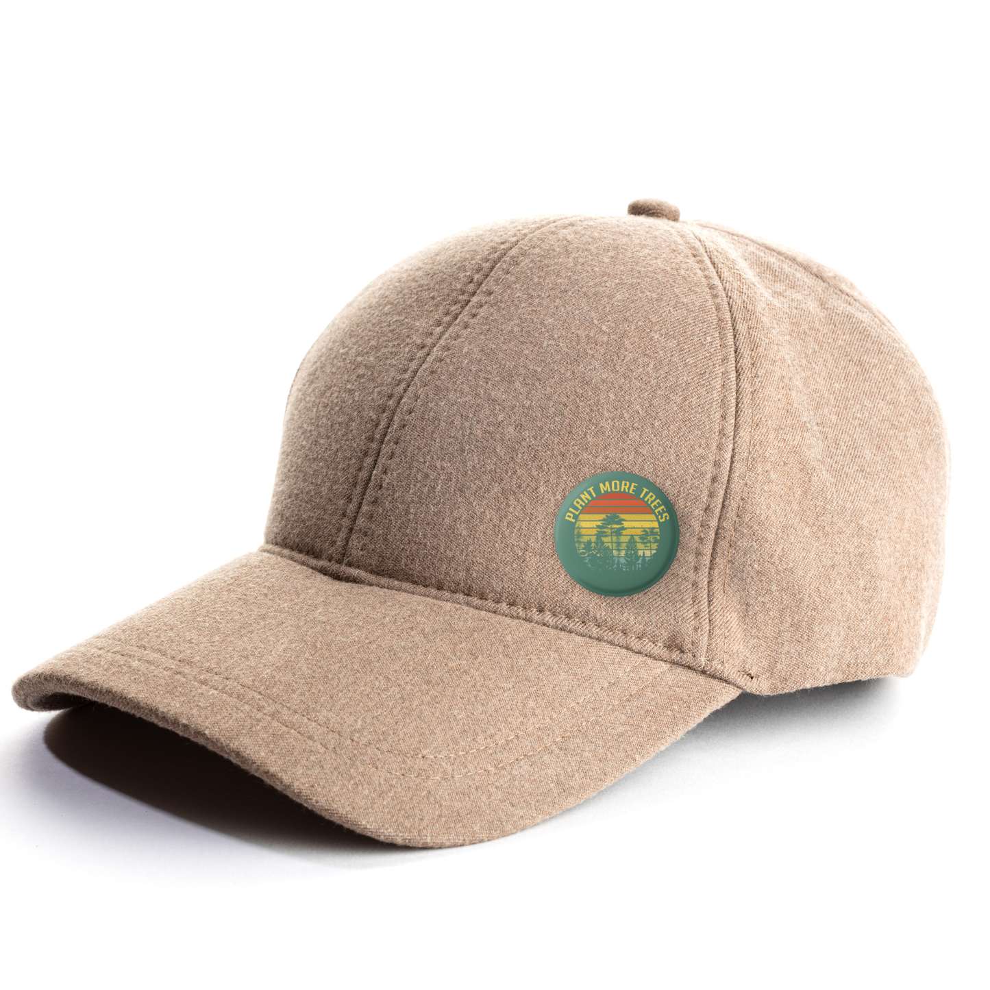 Plant More Trees Pin Back Button, Magnet