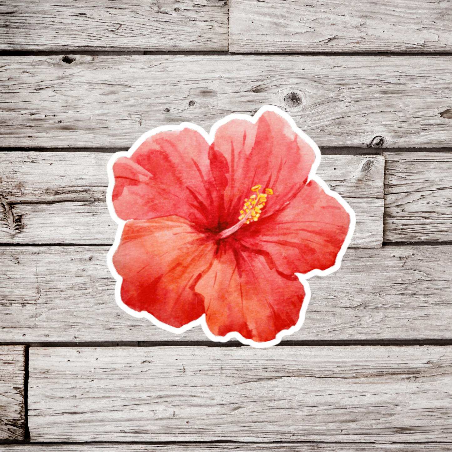 Hibiscus Sticker