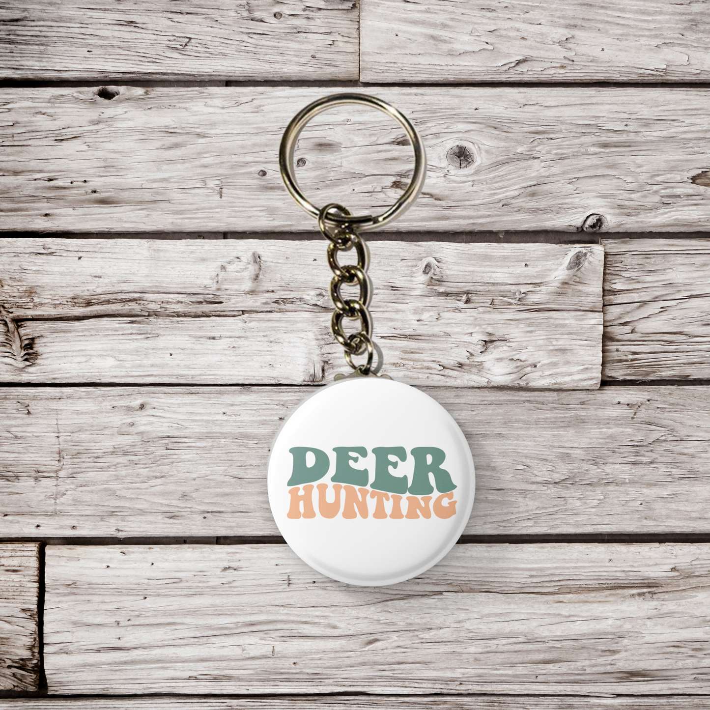 Deer Hunting Pin Back Button, Magnet, Keychain