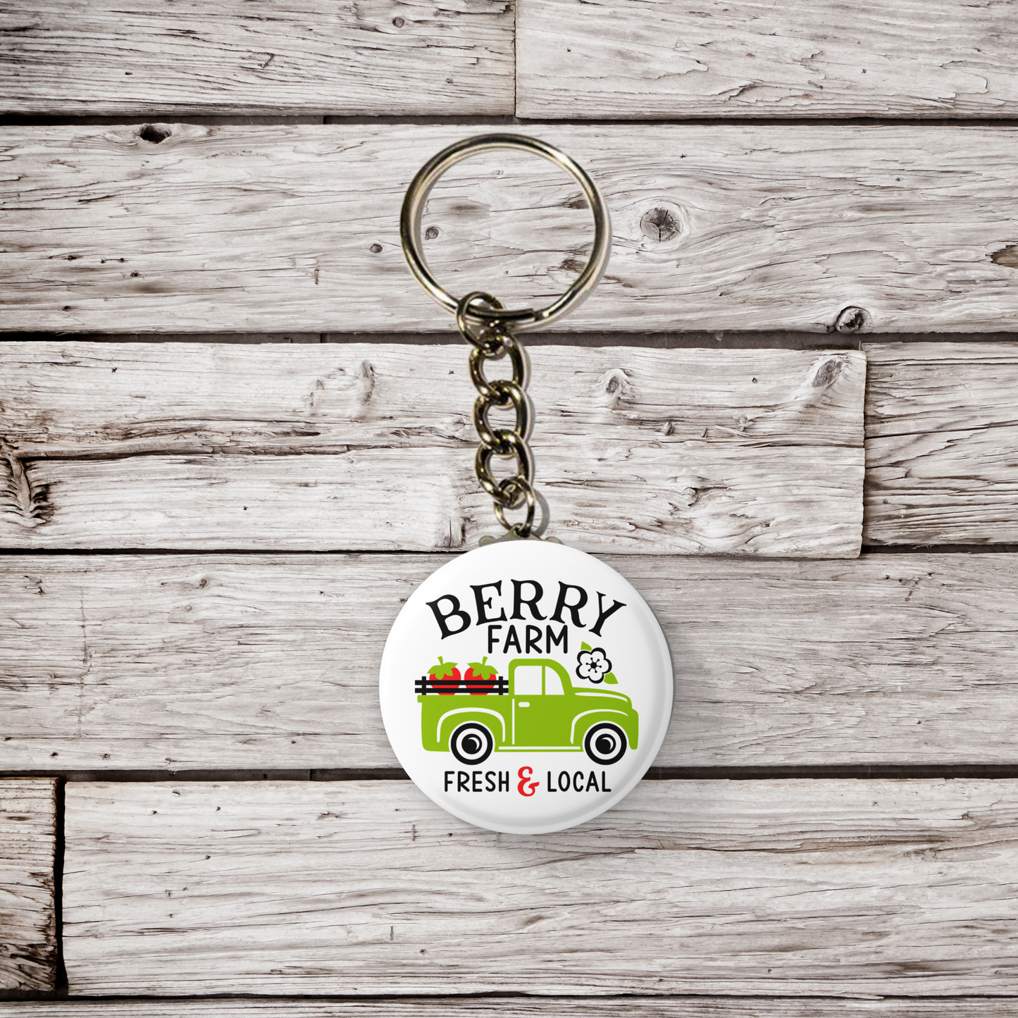 Berry Farm Pin Back Button, Magnet, Keychain