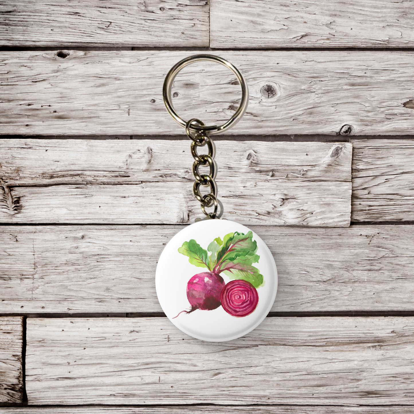 Beets Pin Back Button, Magnet, Keychain