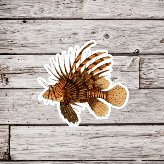 Lionfish Sticker