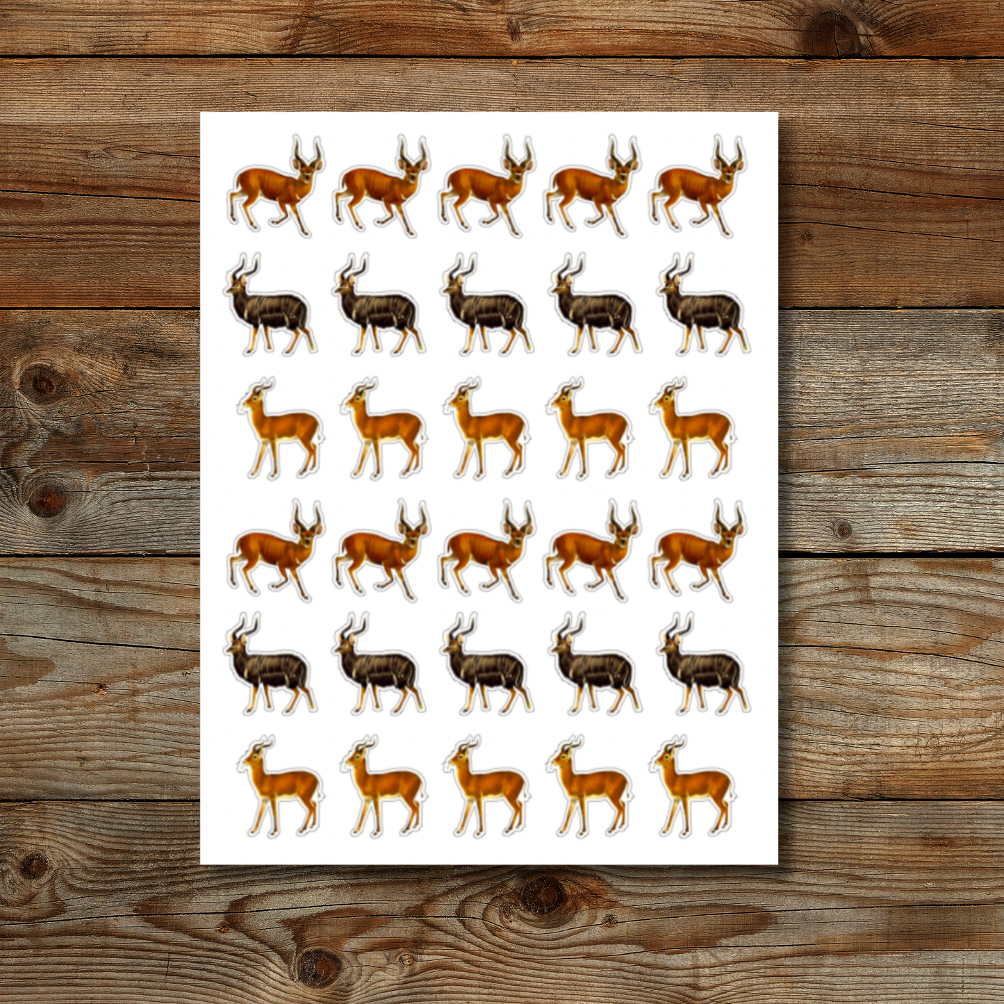 Antelope Sticker Sheet