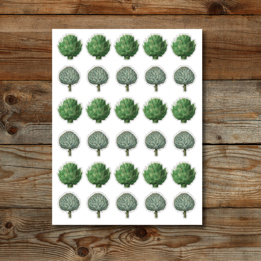 Artichoke Sticker Sheet