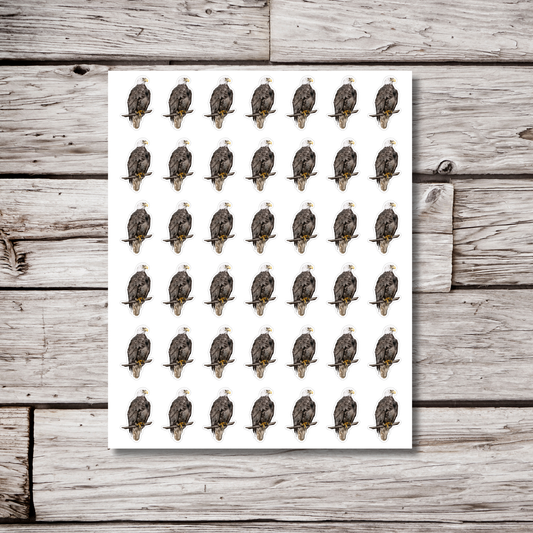 Bald Eagle Sticker Sheet