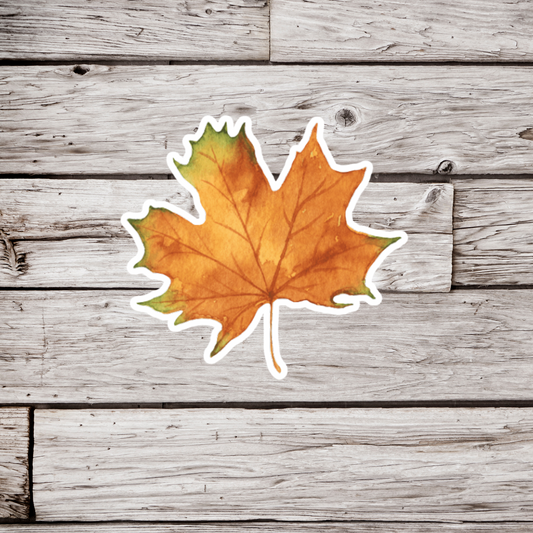 Maple Leaf Sticker