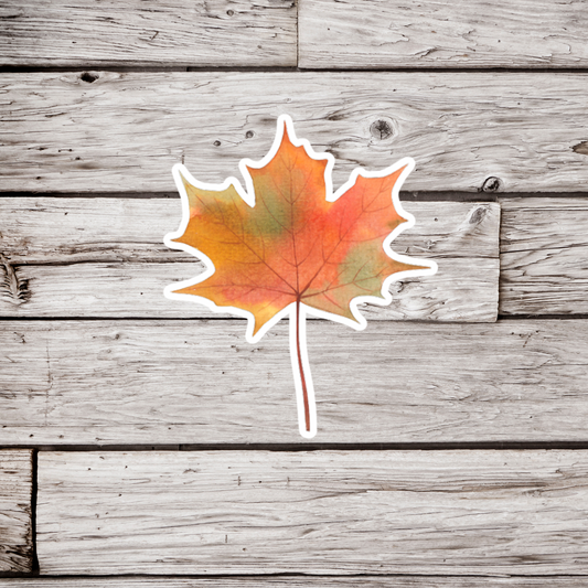 Maple Leaf Sticker