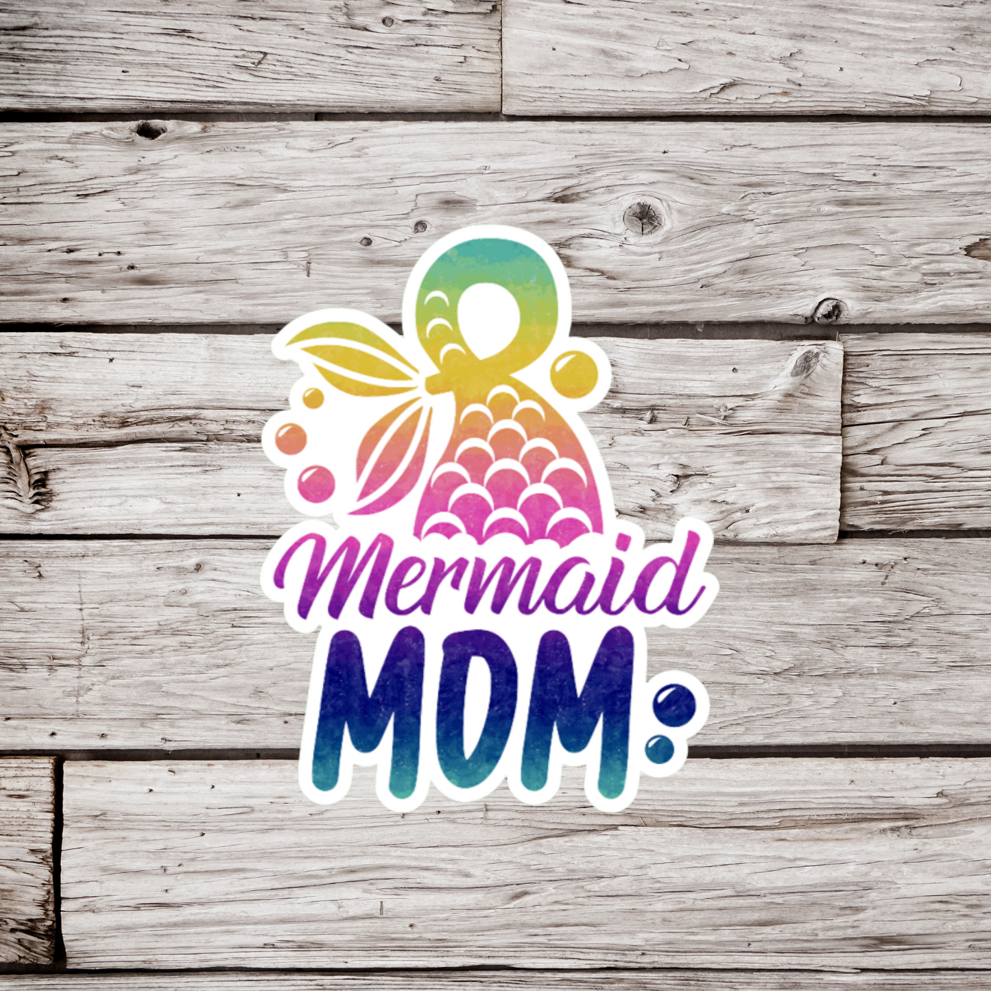 Mermaid Mom Sticker