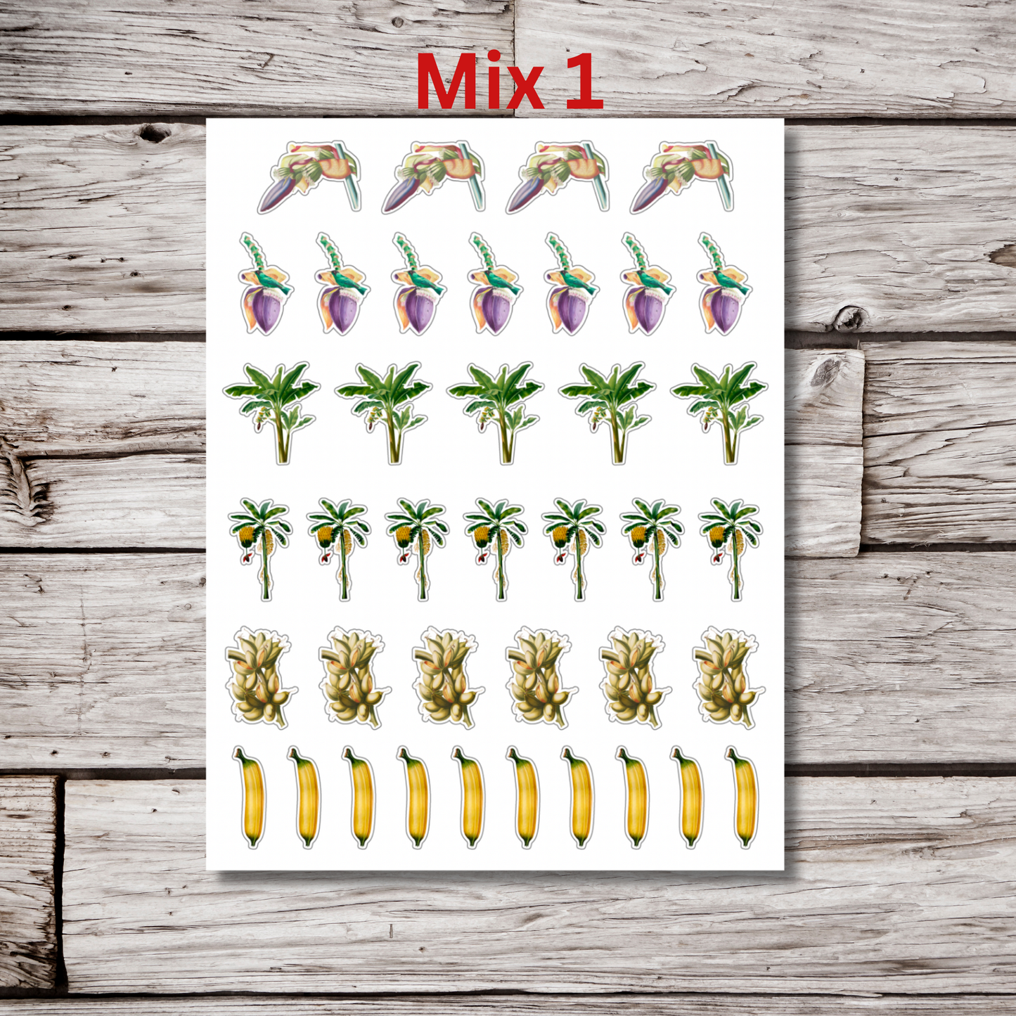 Banana Sticker Sheet