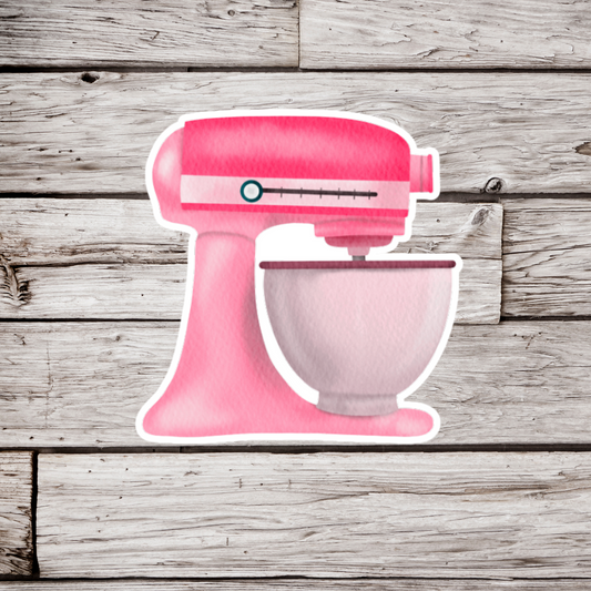 Pink Mixer Sticker