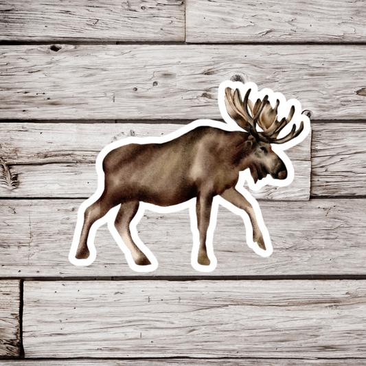 Moose Sticker