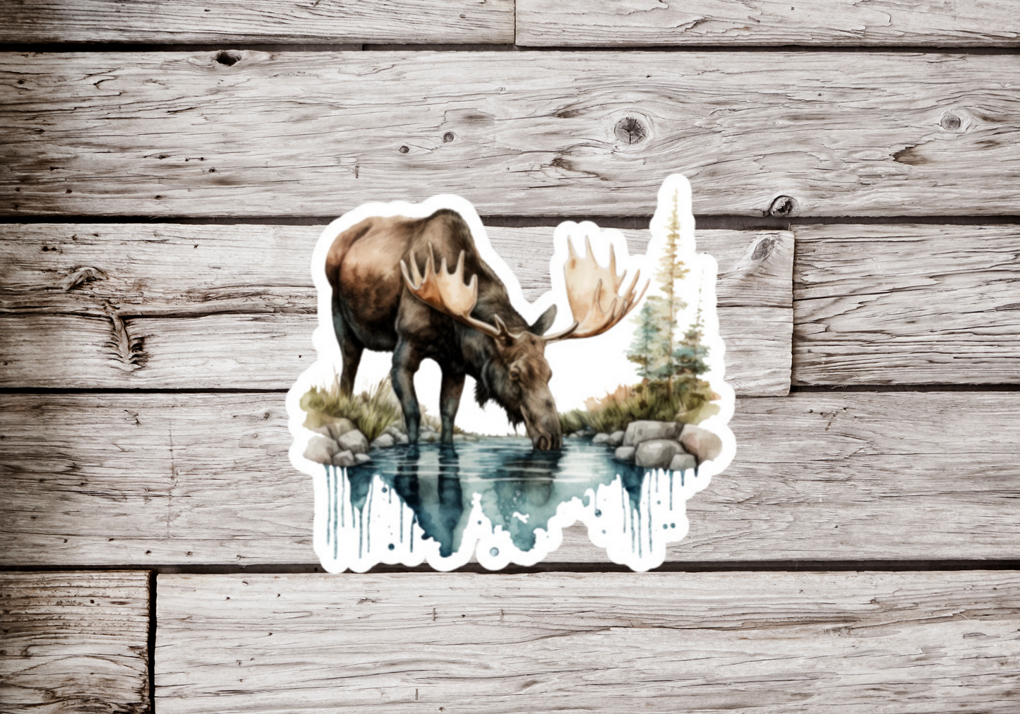 Moose Sticker