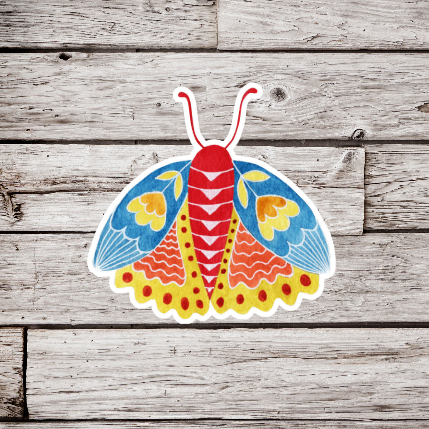 Moth Sticker