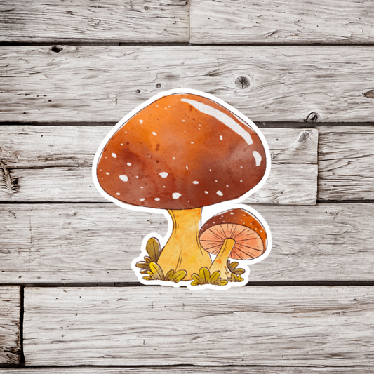 Mushrooms Sticker