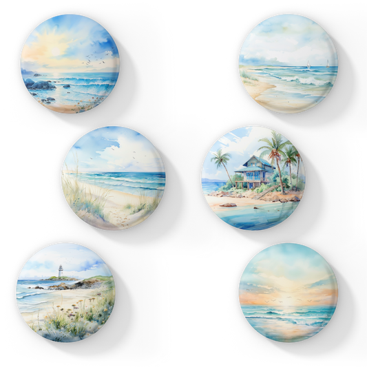 Coastal Beach Mix Pins