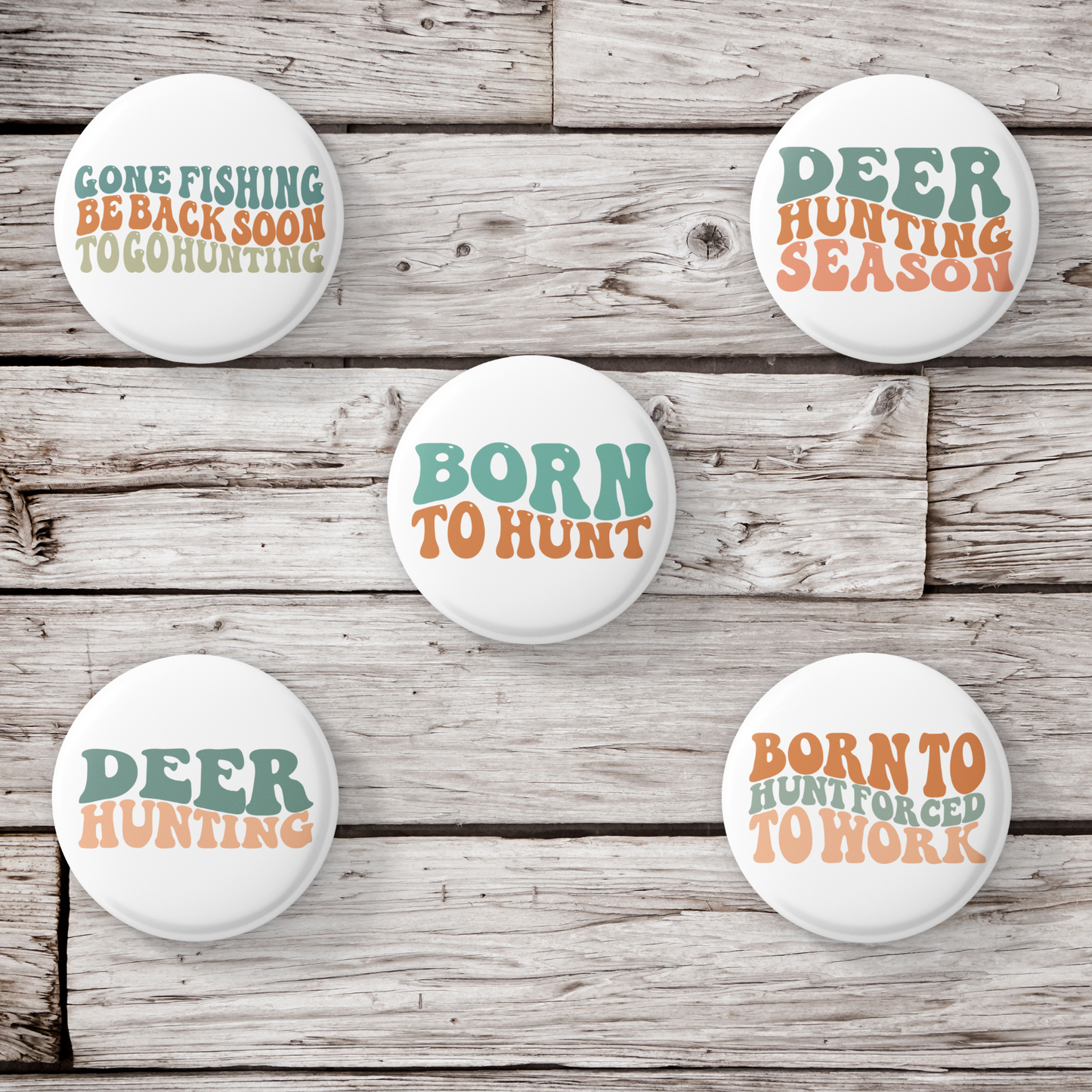 Hunting Pins Mix Pins