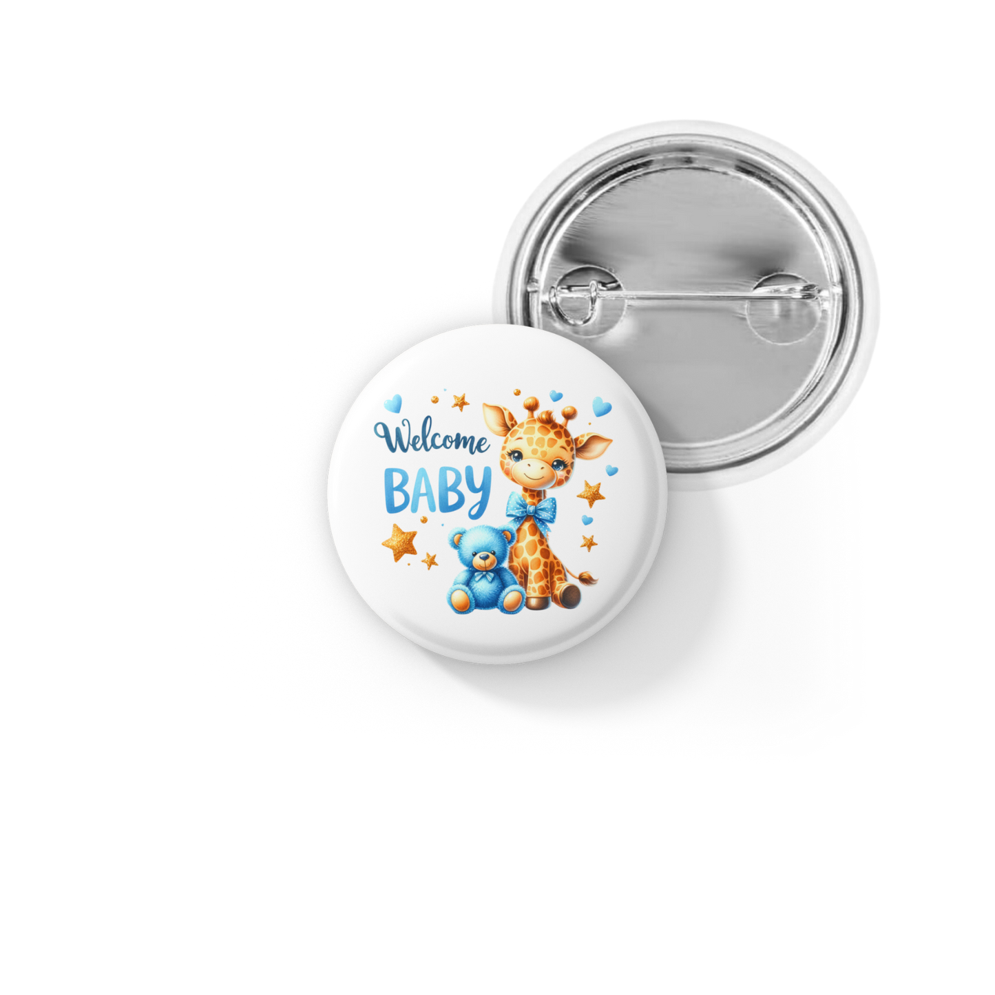 Welcome Baby Pin Back Button, Magnet