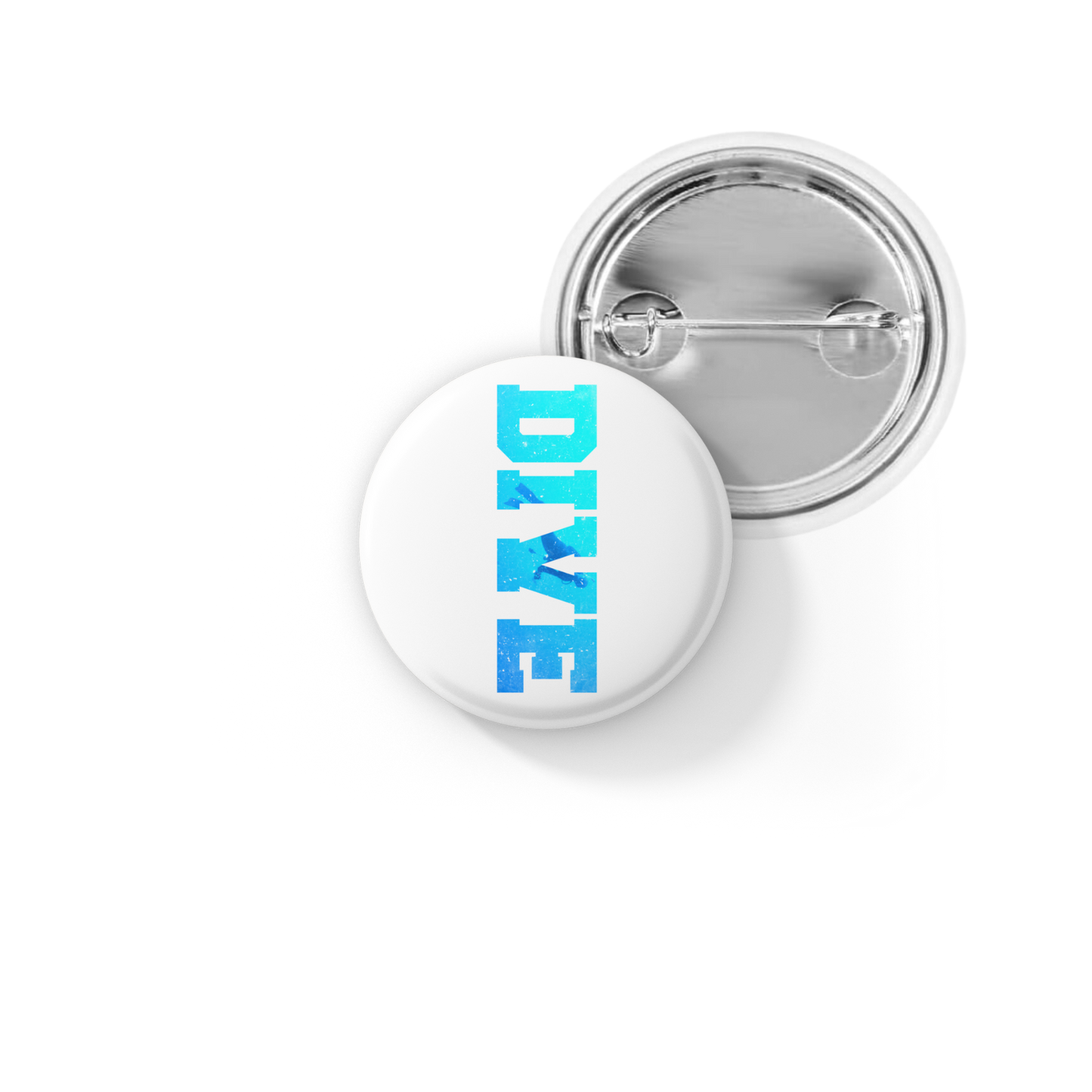 Dive Pin Back Button, Magnet