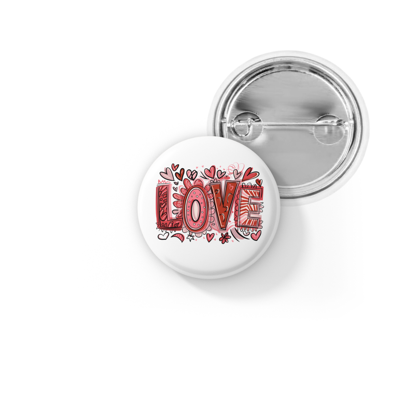 Love Pin Back Button, Magnet