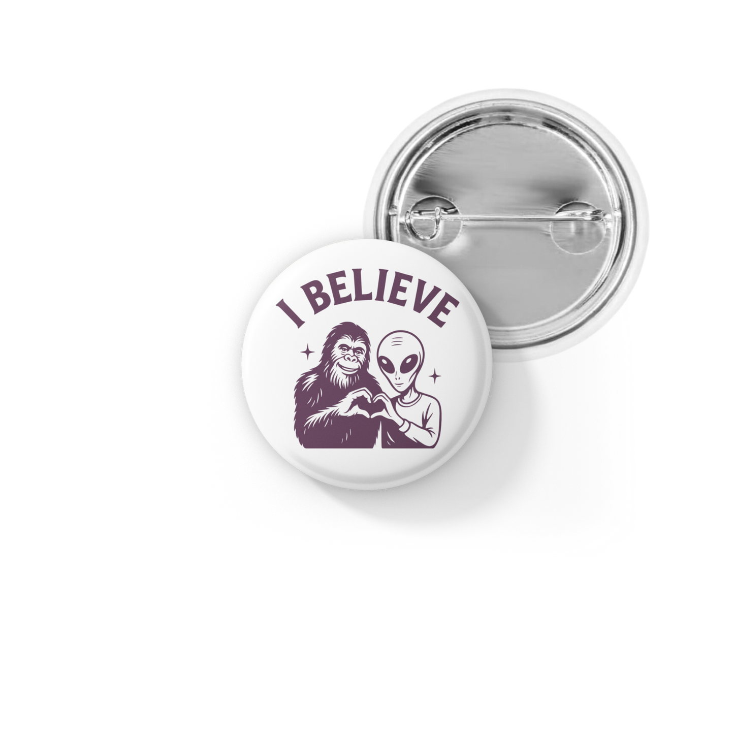 I Believe Pin Back Button, Magnet