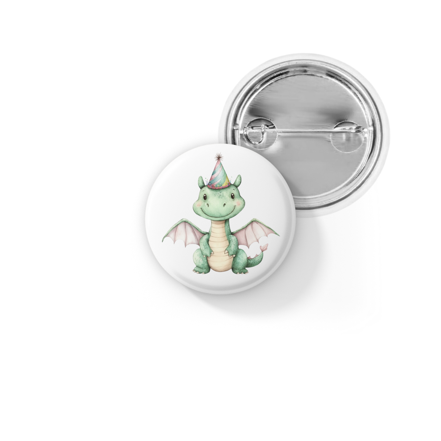 Dragon Pin Back Button, Magnet