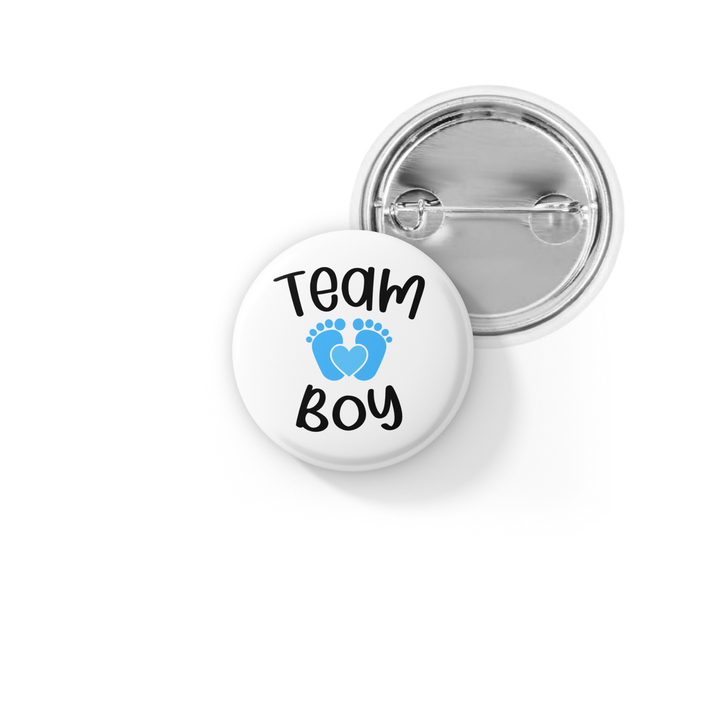 Team Boy Pin Back Button, Magnet