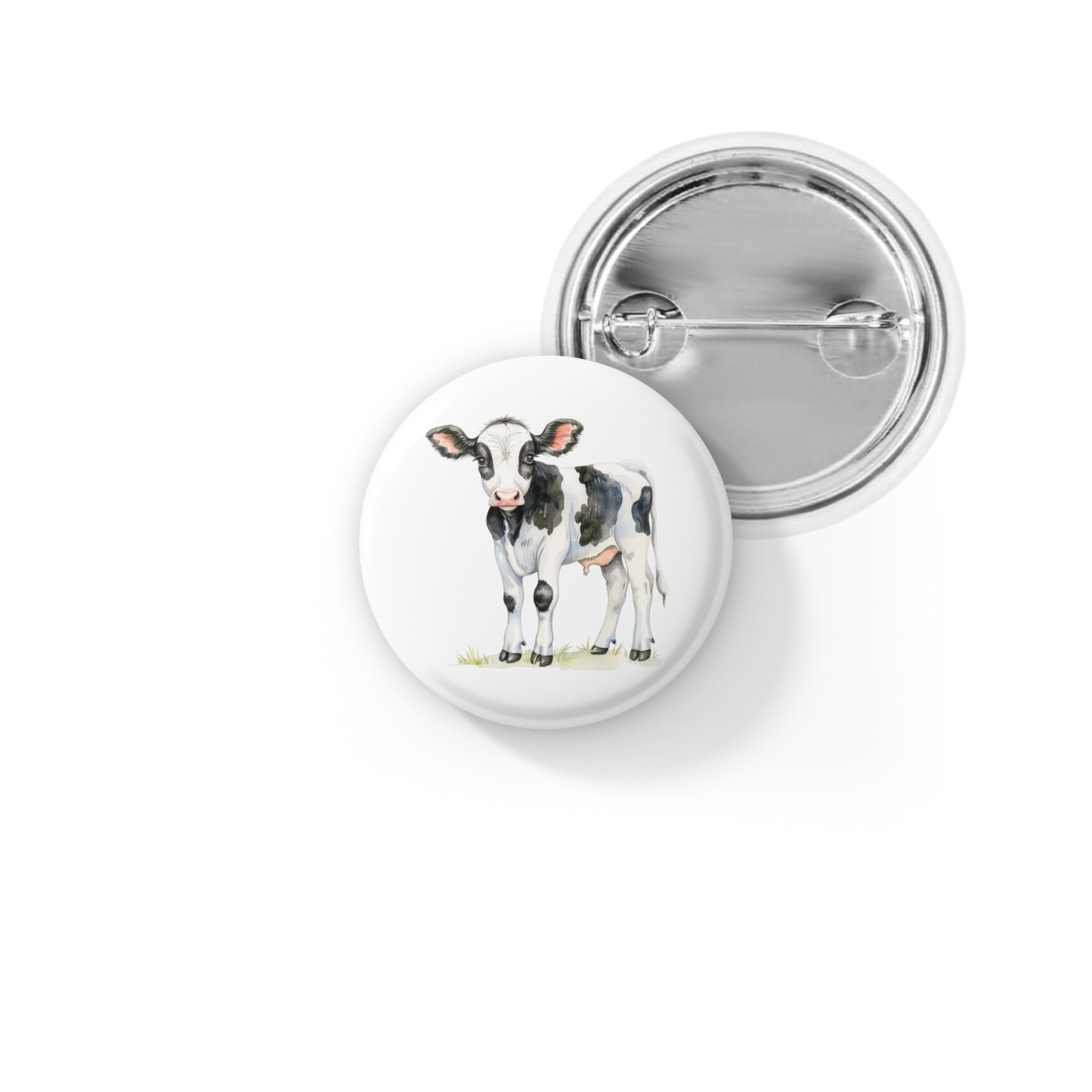 Calf Pin Back Button, Magnet