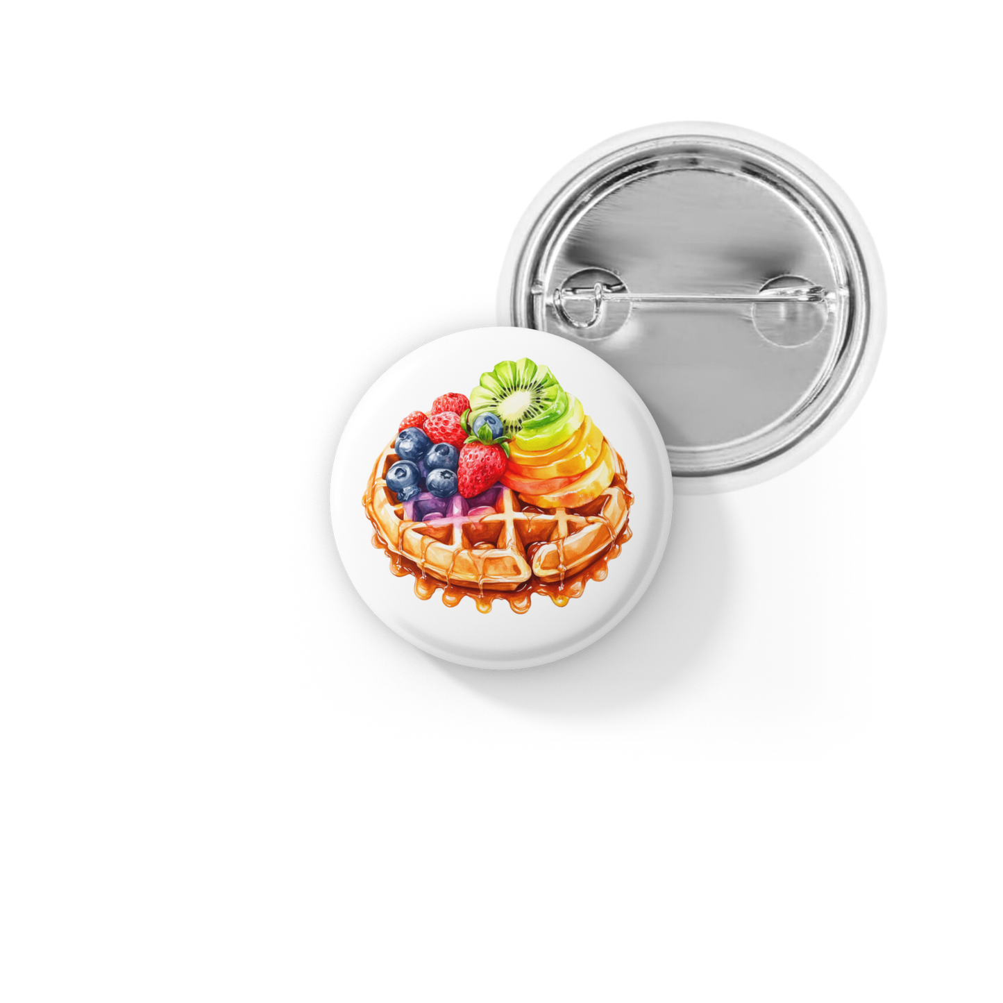 Fruit Pin Back Button, Magnet