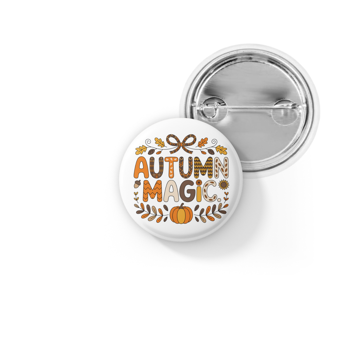 Autumn Magic Pin Back Button, Magnet