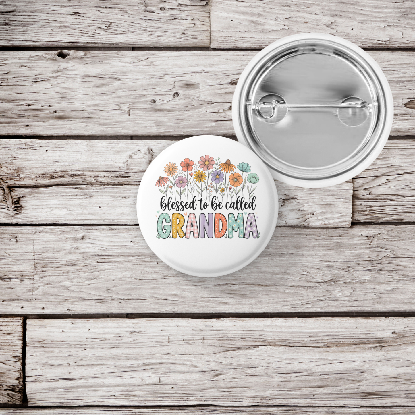 Blessed To Be Called Grandma Pin Back Button, Magnet
