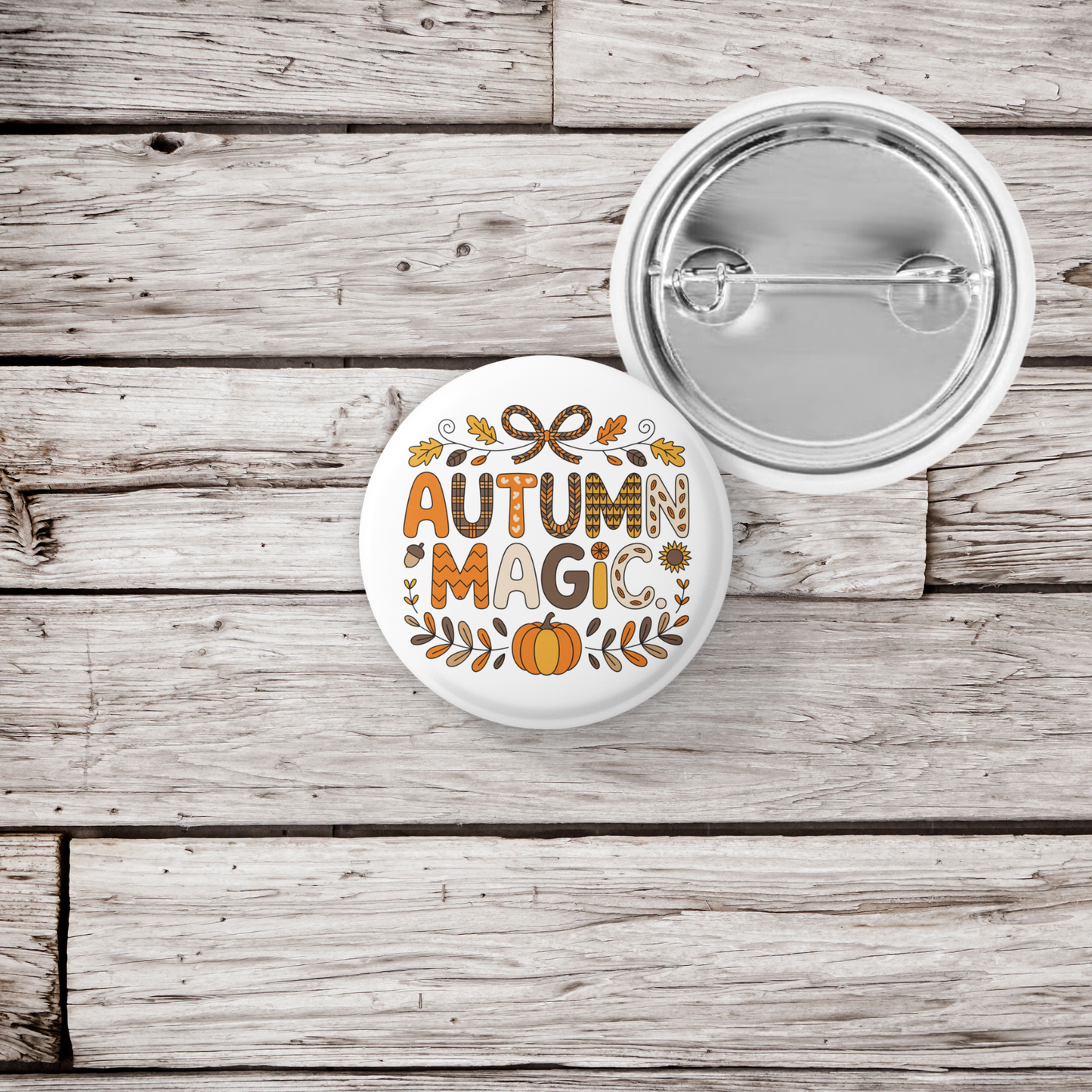 Autumn Magic Pin Back Button, Magnet