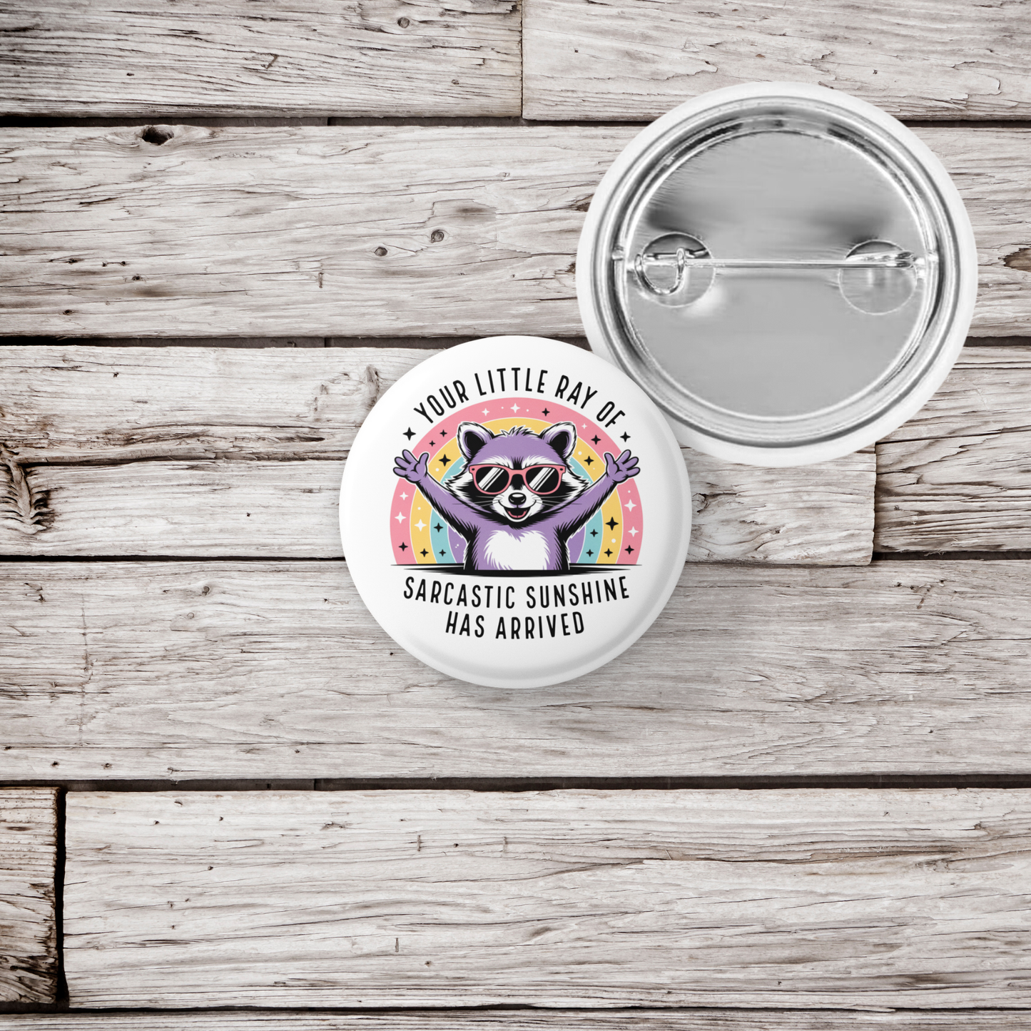 Your Little Ray of Pin Back Button, Magnet