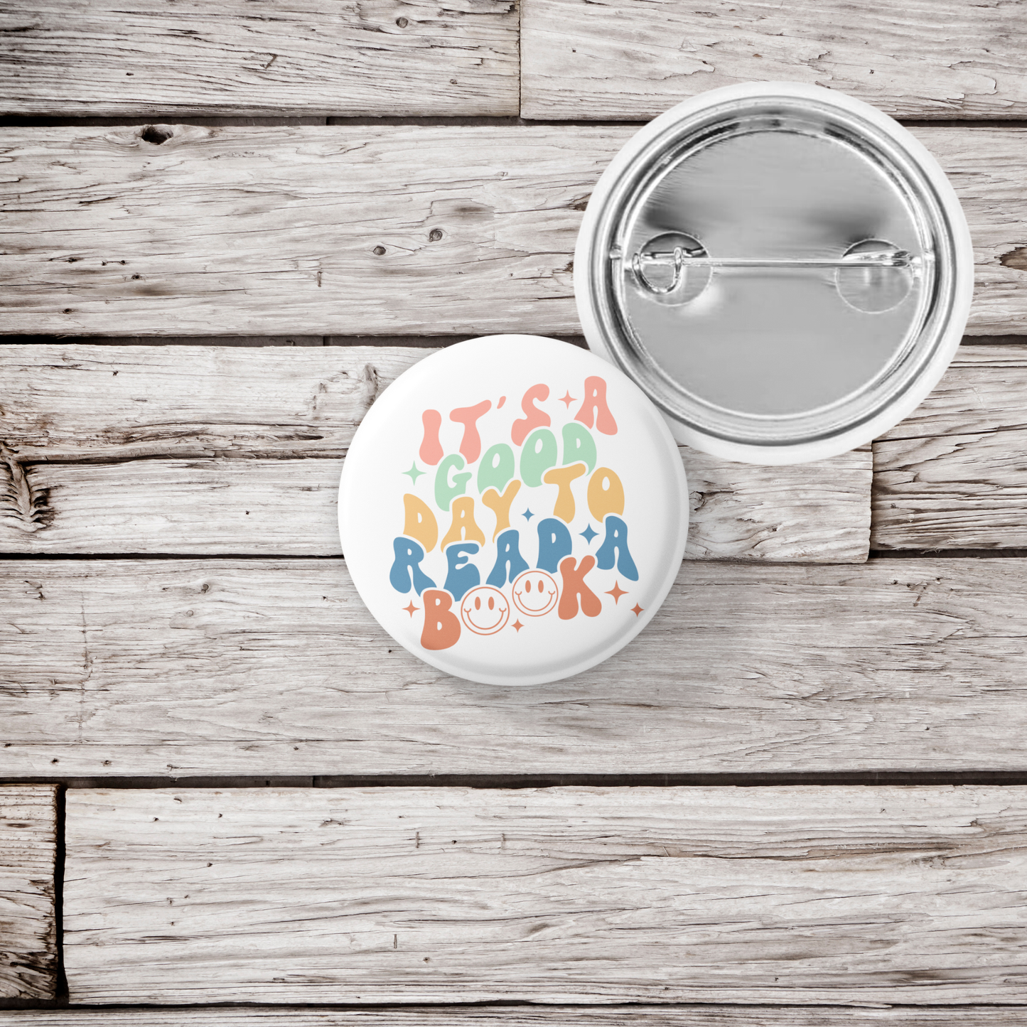 It's A Good Day To Read Pin Back Button, Magnet