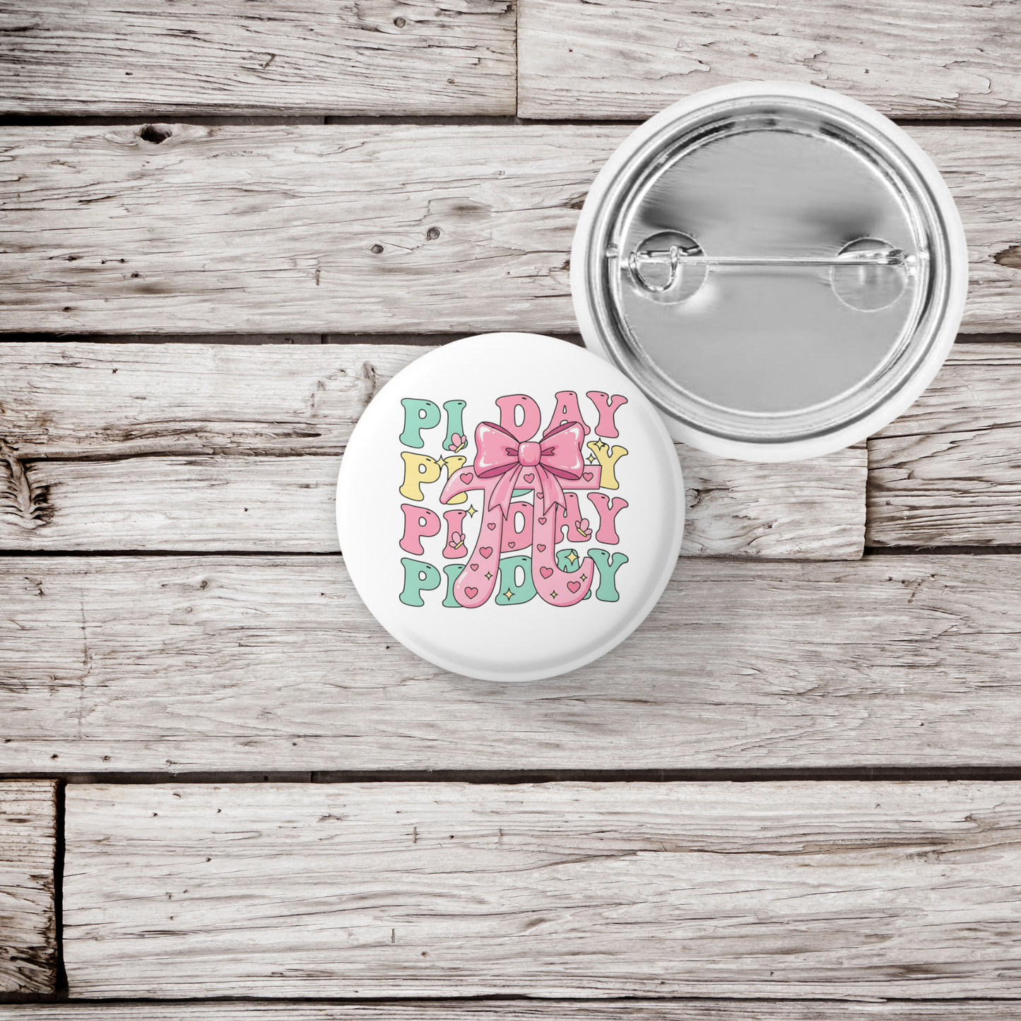 Pi Day Pin Back Button, Magnet