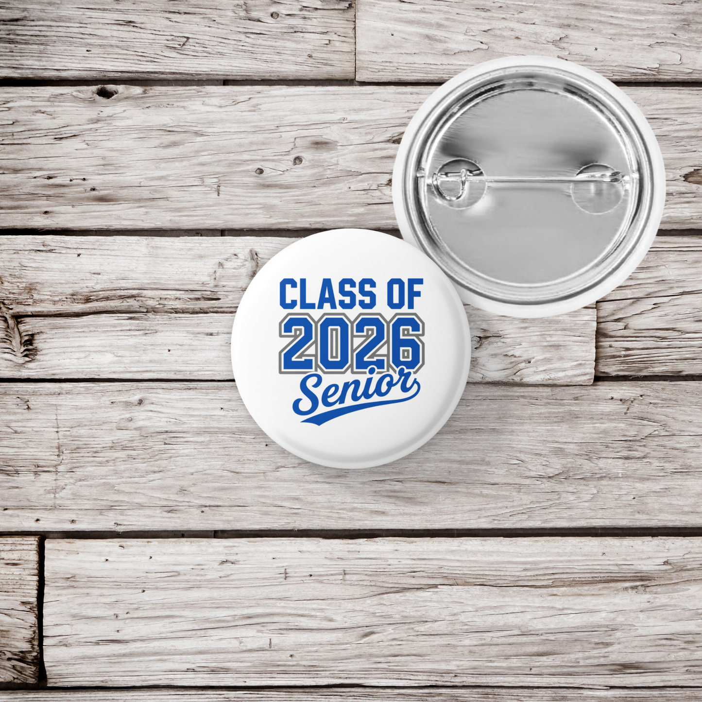 Class Of 2026 Senior Pin Pin Back Button, Magnet