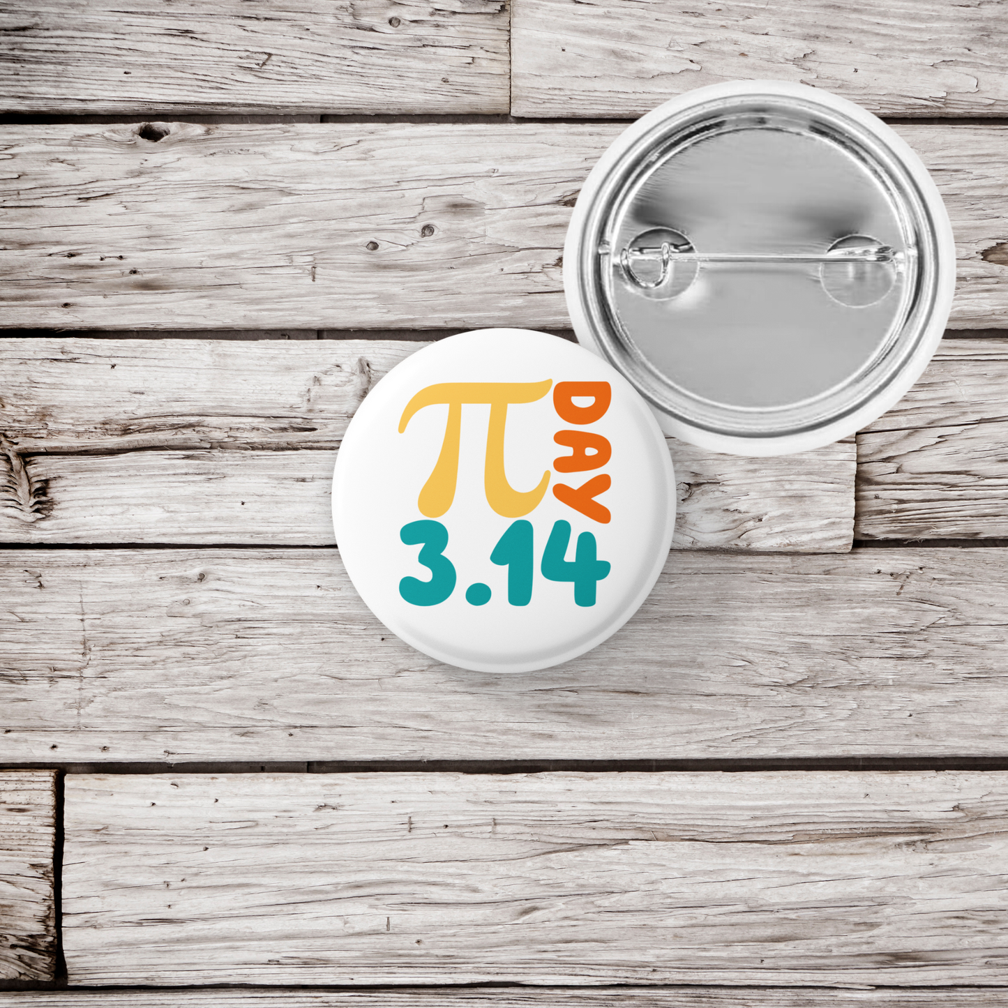 Pi Day 3.14 Pin Back Button, Magnet