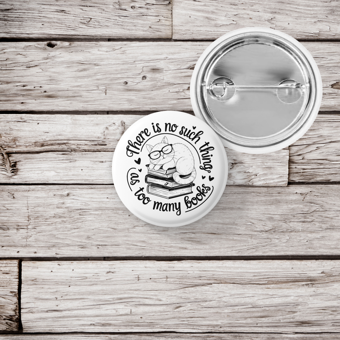 There Is No Such Thing Pin Back Button, Magnet