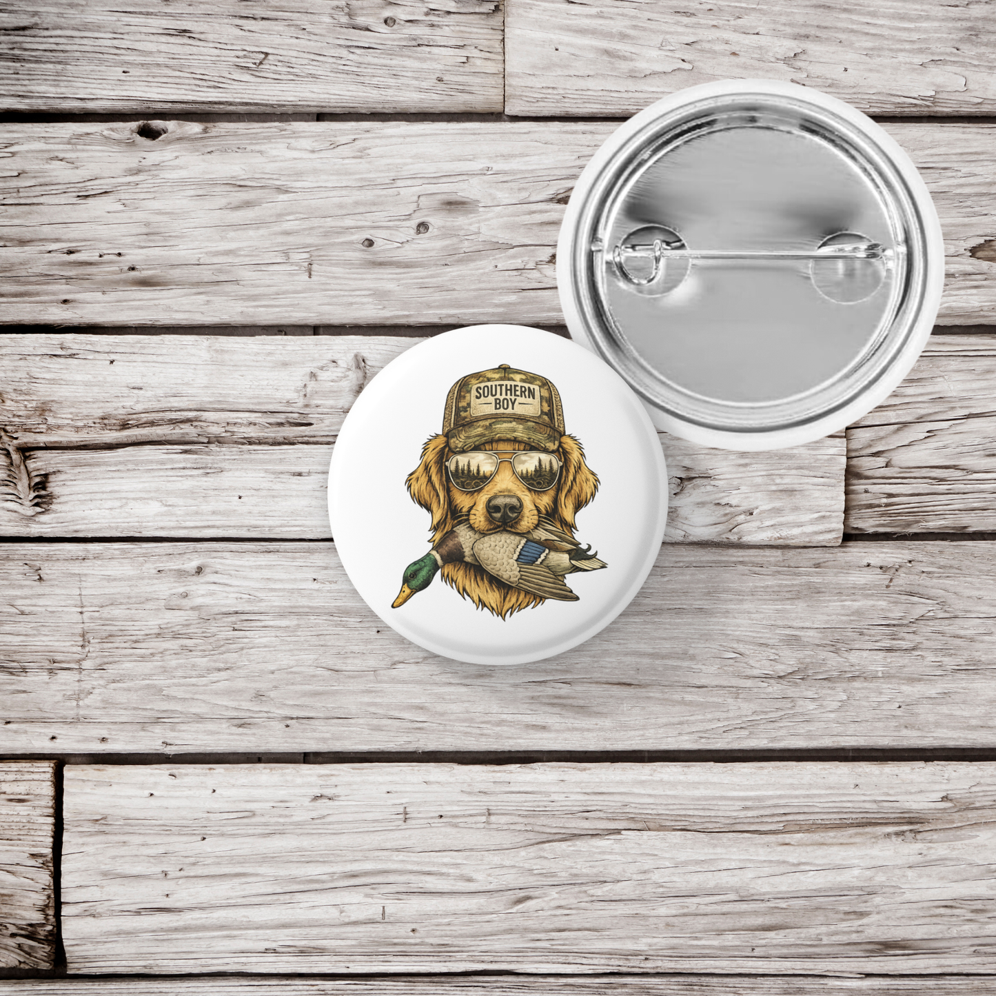 Southern Boy Pin Back Button, Magnet