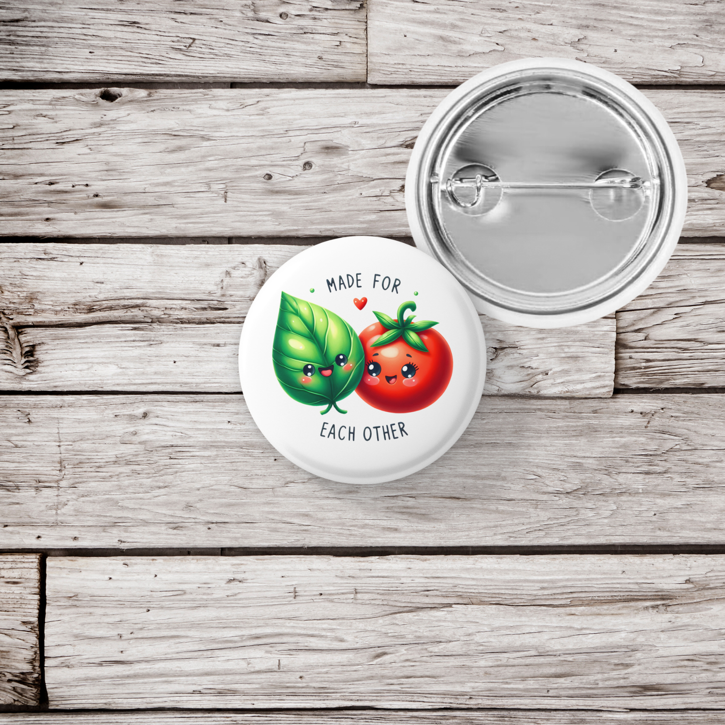 Made For Each Other Pin Back Button, Magnet