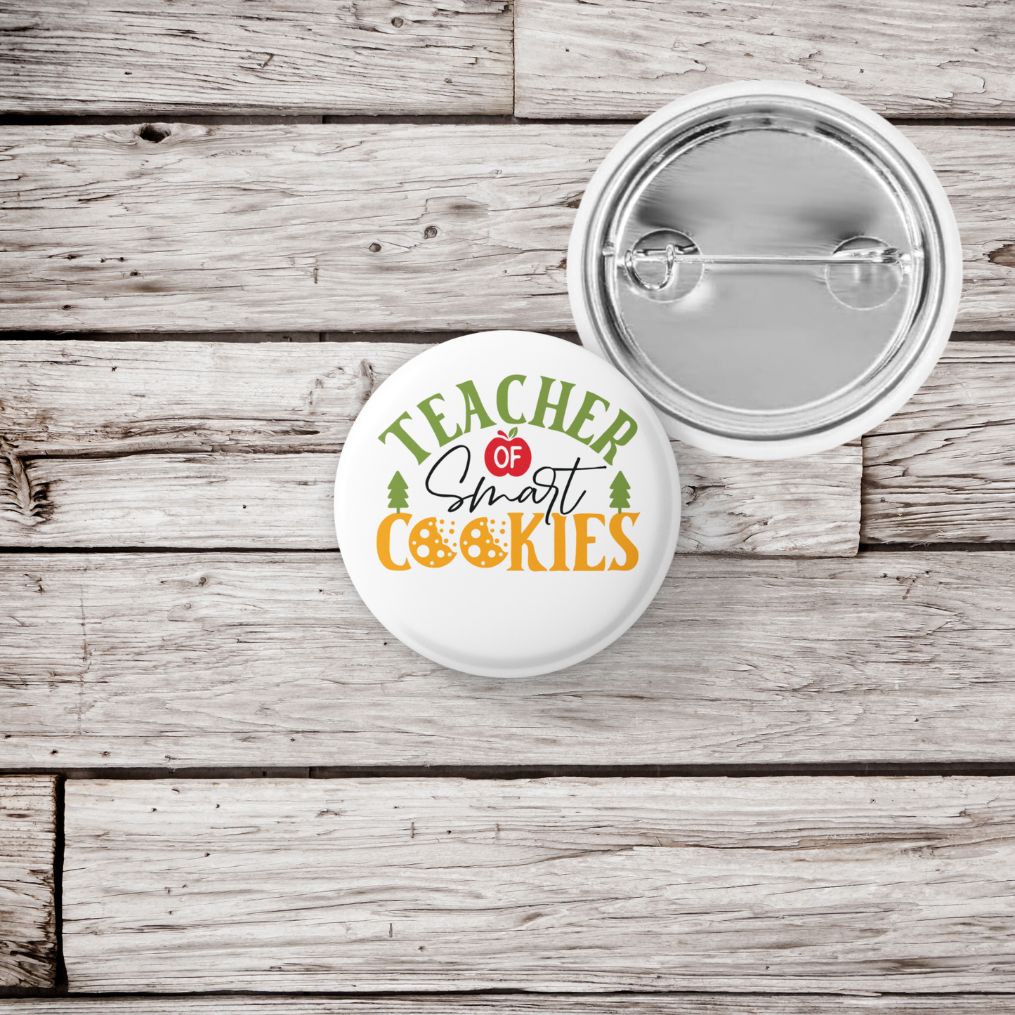 Teacher of Smart Cookies Pin Back Button, Magnet