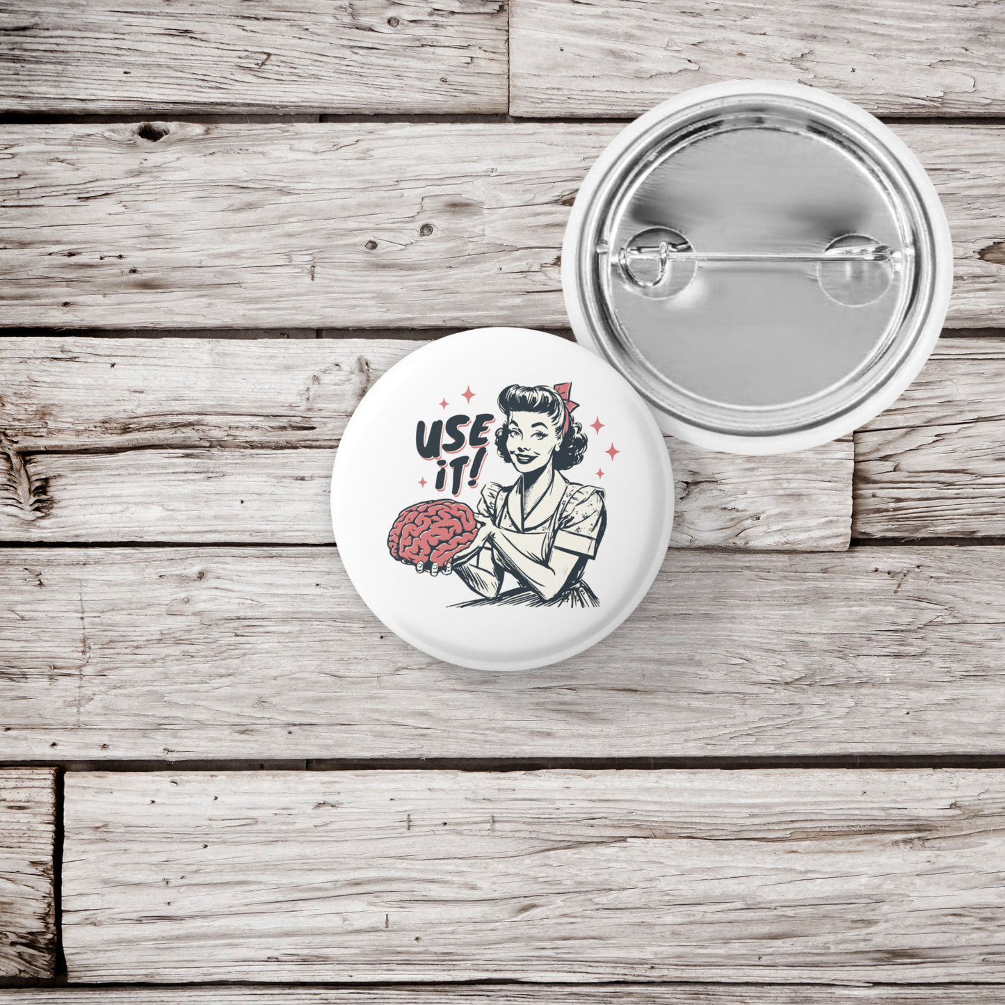 Use It! Pin Back Button, Magnet