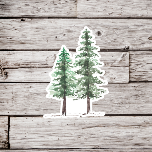 Pine Trees Sticker