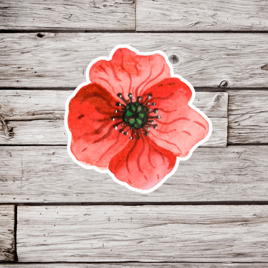 Poppy Sticker