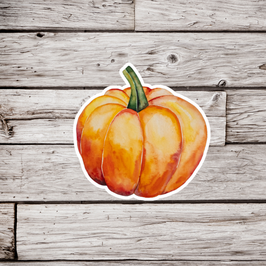 Pumpkin Sticker or Magnet
