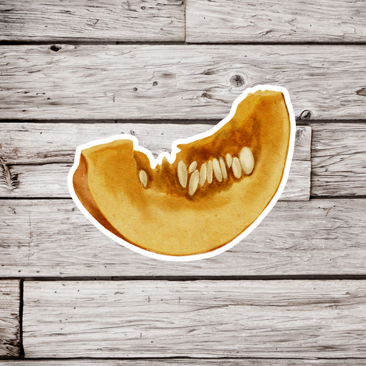 Pumpkin Slice Sticker