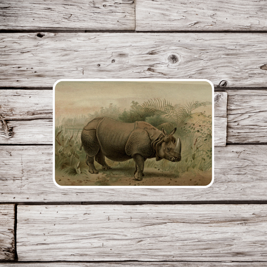 Rhinoceros Sticker