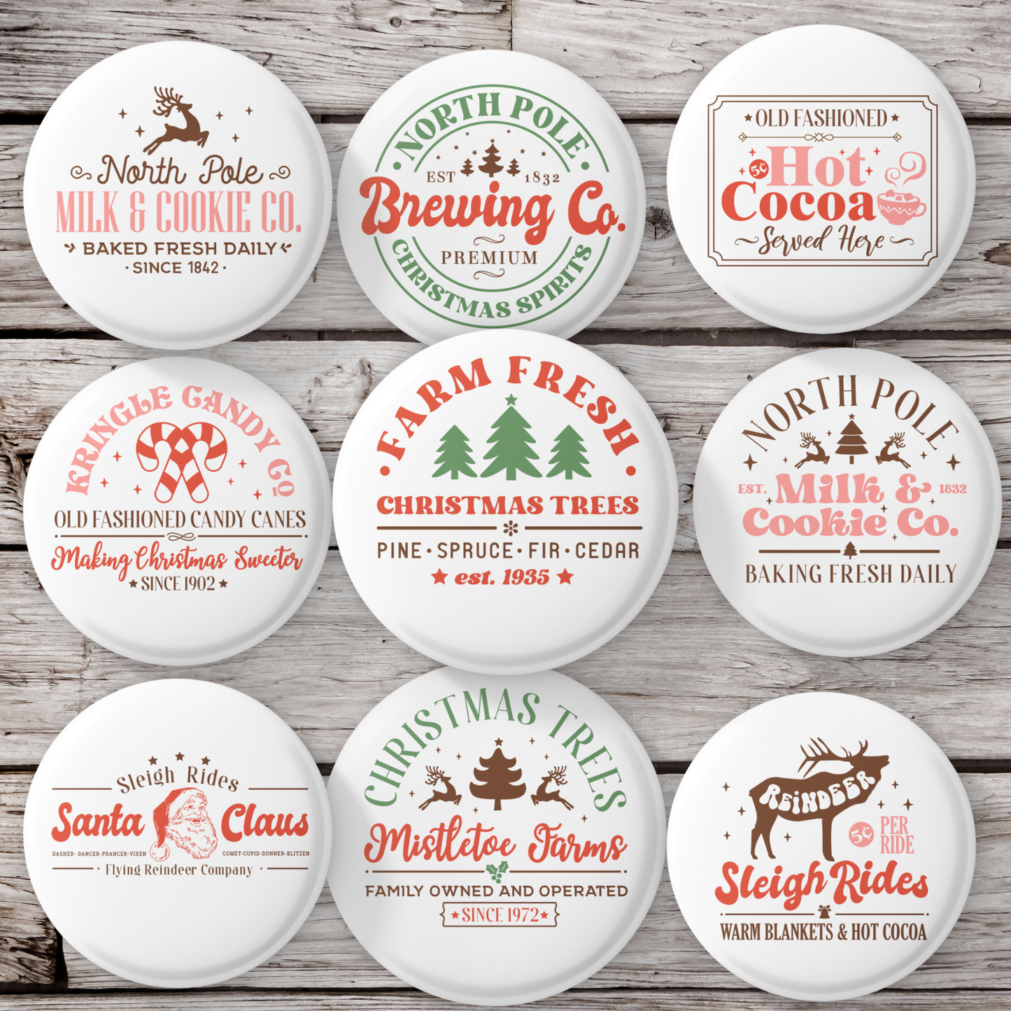 Christmas Pins Mix